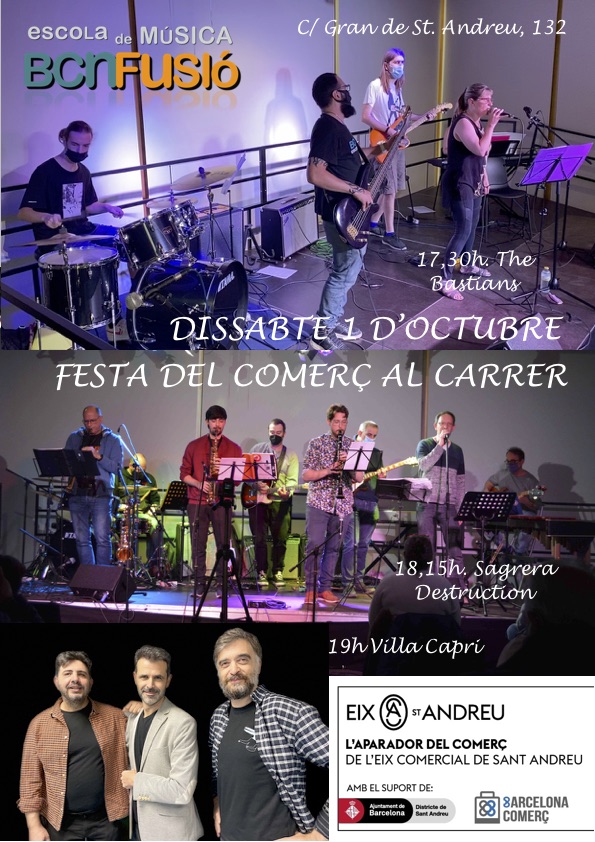 Festa del Comerç al Carrer St. Andreu  – 1 d’octubre